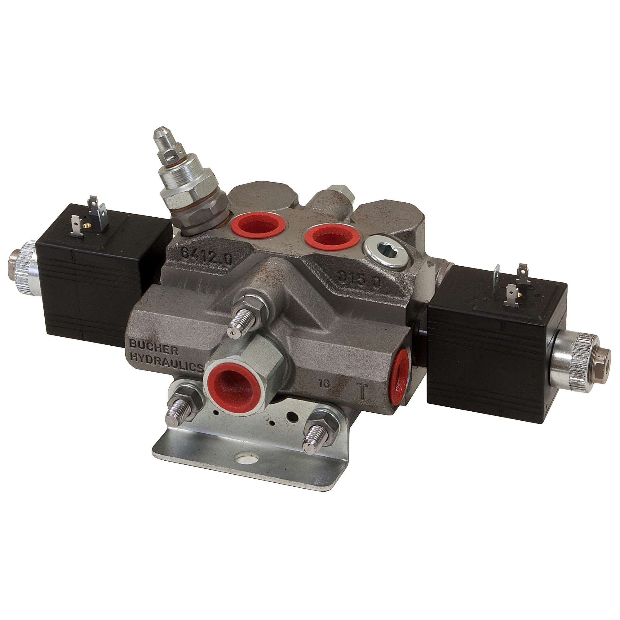 Buyers Products, 4-Way Sectional Valve, GPM 11 Working Port 1/2 in, Max. PSI 3600 Model# HVE4PRPB